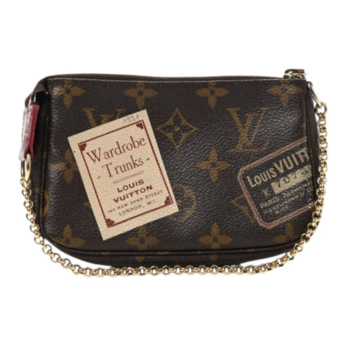 Louis Vuitton Monogram Trunks and Bags Mini Pochette