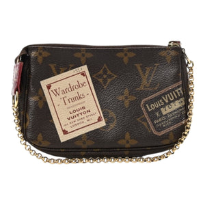 Louis Vuitton Monogram Trunks and Bags Mini Pochette