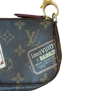 Louis Vuitton Monogram Trunks and Bags Mini Pochette