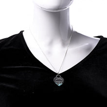 Load image into Gallery viewer, Tiffany &amp; Co. Blue Enamel Splash Pendant