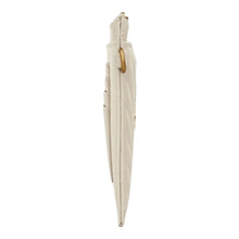 Load image into Gallery viewer, Saint Laurent Grain De Poudre Chevron Monogram Large Bill Pouch