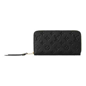 Louis Vuitton Zippy Wallet Empreinte Noir