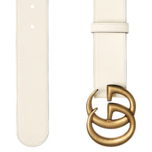 Load image into Gallery viewer, Gucci GG Marmont Belt in Cream