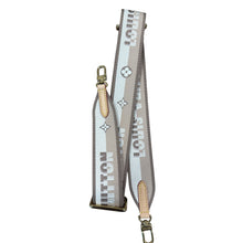 Load image into Gallery viewer, Louis Vuitton Beige Jacquard Adjustable Strap