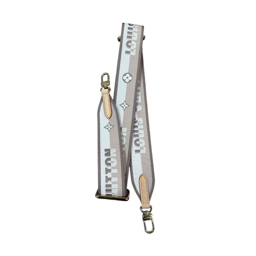 Louis Vuitton Beige Jacquard Adjustable Strap