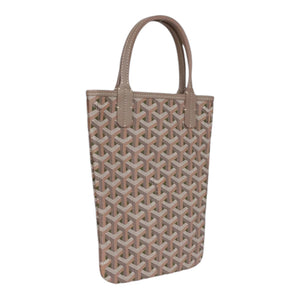 Goyard Goyardine Green Poitiers Claire-Voie Mini Tote Bag Palladium Hardware