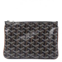 Load image into Gallery viewer, Goyardine Senat Pochette MM Black