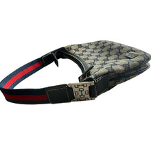 Load image into Gallery viewer, Gucci Vintage Blue GG Canvas Mini Pochette