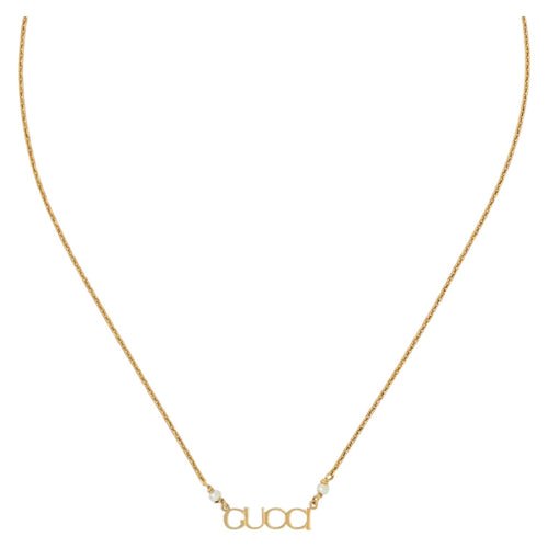 ‘GUCCI’ LETTER NECKLACE