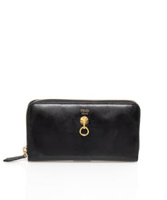 Load image into Gallery viewer, Fendi Zip Around Leather Wallet