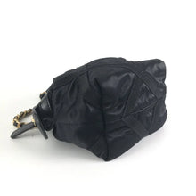 Load image into Gallery viewer, Chanel Top Handle Clutch Black Nylon