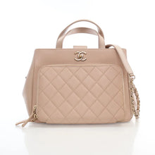 Load image into Gallery viewer, Chanel Business Affinity Tote Beige Caviar