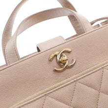 Load image into Gallery viewer, Chanel Business Affinity Tote Beige Caviar