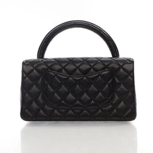 Load image into Gallery viewer, Chanel Vintage Top Handle Black Lambskin