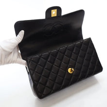 Load image into Gallery viewer, Chanel Vintage Top Handle Black Lambskin