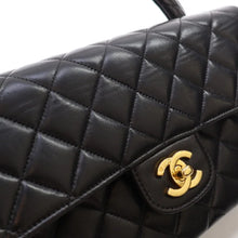 Load image into Gallery viewer, Chanel Vintage Top Handle Black Lambskin