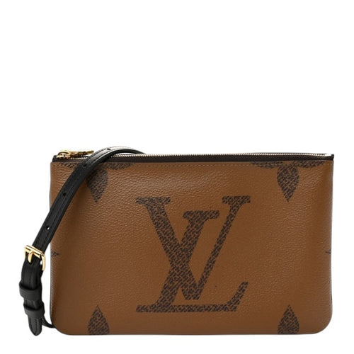 Louis Vuitton Reverse Monogram Giant Double Zip Pochette