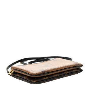 Louis Vuitton Reverse Monogram Giant Double Zip Pochette