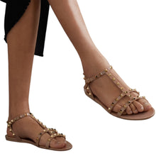 Load image into Gallery viewer, Valentino Rockstud Sandals