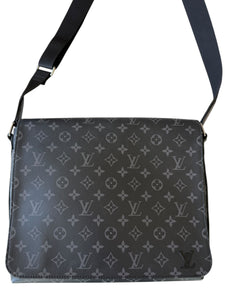 Louis Vuitton District Messenger Bag Black Eclipse