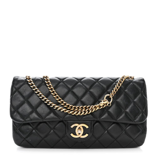Chanel 2013-2014 Quilted Calfskin CC Crown Flap shoulder bag