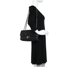 Load image into Gallery viewer, Chanel 2013-2014 Quilted Calfskin CC Crown Flap shoulder bag