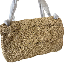 Load image into Gallery viewer, Saint Laurent Jamie Flap Bag Crotchet Raffia Medium