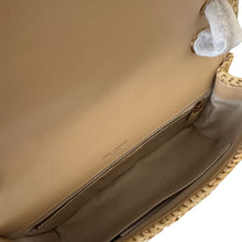 Load image into Gallery viewer, Saint Laurent Jamie Flap Bag Crotchet Raffia Medium