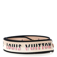 Load image into Gallery viewer, Louis Vuitton Jacquard Speedy Bandouliere 20 Shoulder Strap Black