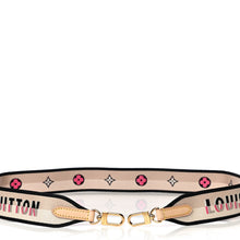 Load image into Gallery viewer, Louis Vuitton Jacquard Speedy Bandouliere 20 Shoulder Strap Black