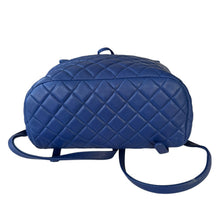 Load image into Gallery viewer, Chanel Lambskin Quilted Urban Spirit Backpack Blue