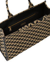Load image into Gallery viewer, Prada Large Symbols Embroidered Fabric Tote