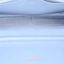 Load image into Gallery viewer, Chanel Light Blue Denim Wallet on Chain
