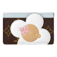 Load image into Gallery viewer, Louis Vuitton Azur Frost 2024 Holiday Animation Vivienne Card Holder