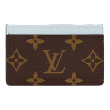 Load image into Gallery viewer, Louis Vuitton Azur Frost 2024 Holiday Animation Vivienne Card Holder