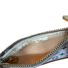 Load image into Gallery viewer, Louis Vuitton Takashi Murakami Monogram Multicolor Key Pouch White