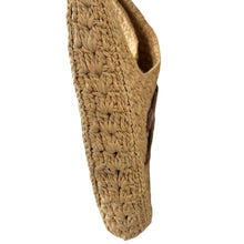 Load image into Gallery viewer, CELINE CLASSIC PANIER HOBO BAG IN RAFFIA AND CALFSKIN