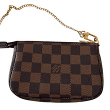 Load image into Gallery viewer, Louis Vuitton Mini Pochette in Damier Ebene