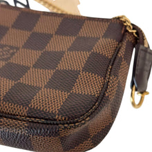 Load image into Gallery viewer, Louis Vuitton Mini Pochette in Damier Ebene