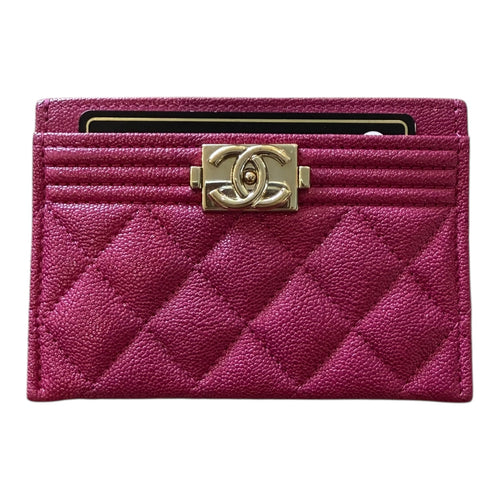 Chanel Boy Card Holder