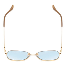Load image into Gallery viewer, Gucci Oversized Gold &amp; Tan Sunglasses