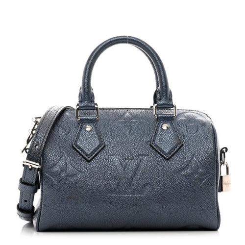 Louis Vuitton Speedy Bandoulière 20 in Navy Nacre