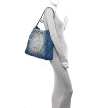 Load image into Gallery viewer, Chanel Denim Quilted Chanel 22 Blue