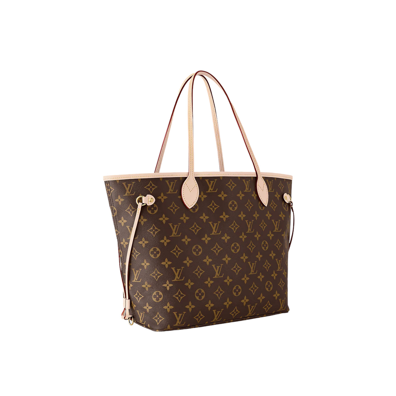 Louis Vuitton Neverfull MM Monogram Bags Handbags Purse (Beige