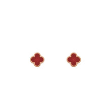 Load image into Gallery viewer, Van Cleef &amp; Arpels Carnelian Sweet Alhambra Earrings