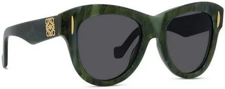 Loewe Anagram Acetate Round Sunglasses