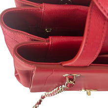 Load image into Gallery viewer, Chanel Large Red Shopping Tote