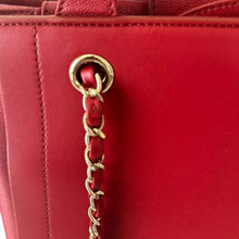 Load image into Gallery viewer, Chanel Large Red Shopping Tote