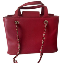 Load image into Gallery viewer, Chanel Large Red Shopping Tote