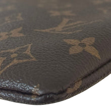 Load image into Gallery viewer, Louis Vuitton Monogram/Black Leather Daily Pouch